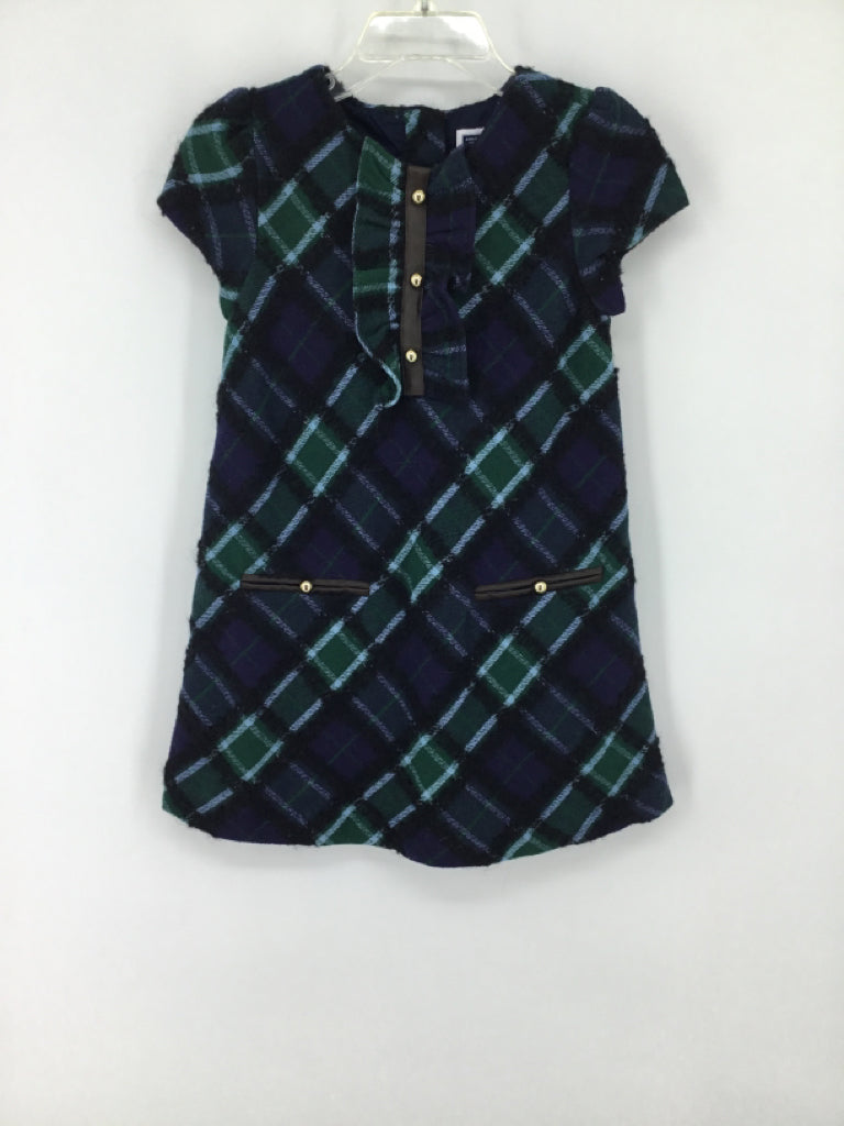 Janie and Jack Child Size 3 Navy Dress - girls