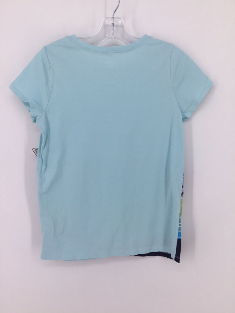 Lands' End Child Size 10 Blue T-shirt - girls