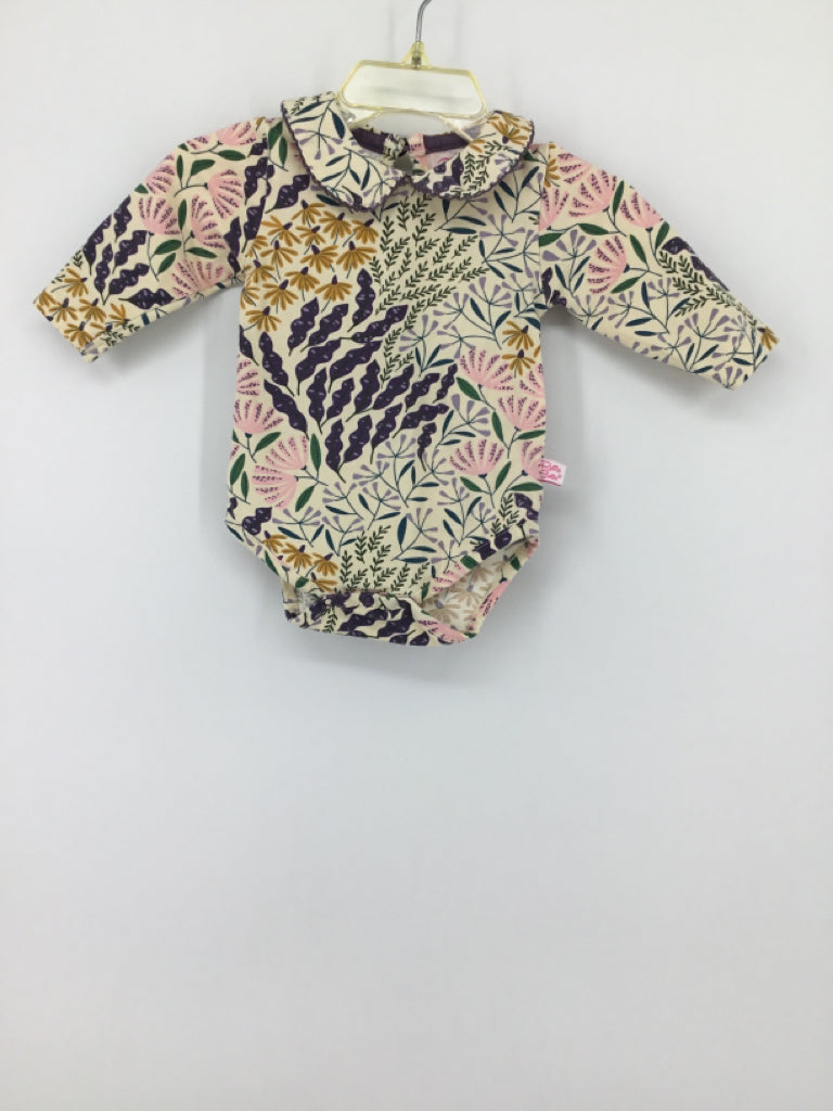 Ruffle Butts Child Size 3-6 Months Multi-Color Onesie