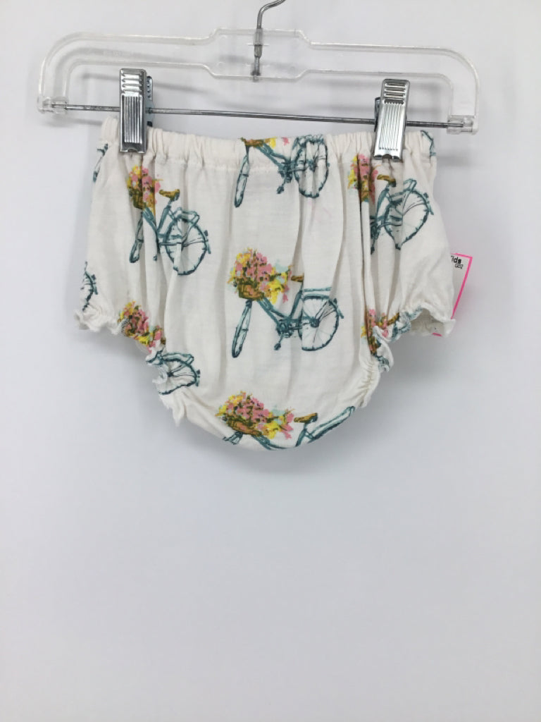 Milkbarn Child Size 6-12 Months White Bloomers - girls