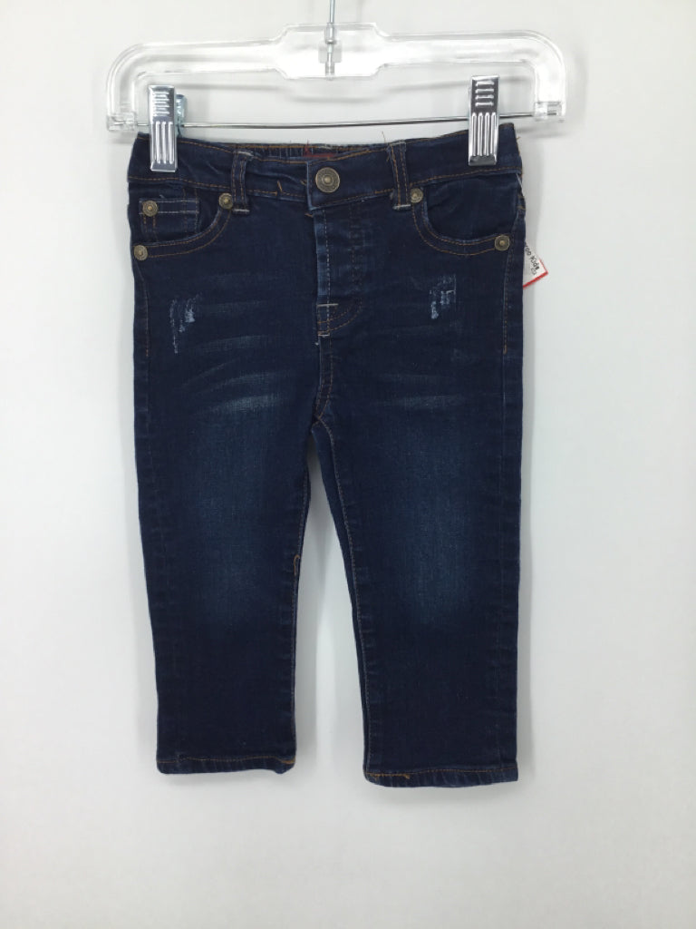 7 for all Mankind Child Size 12 Months Blue Solid Jeans - boys