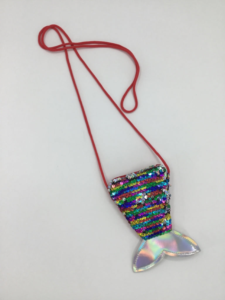 Sequined Mermaid Tail Purse