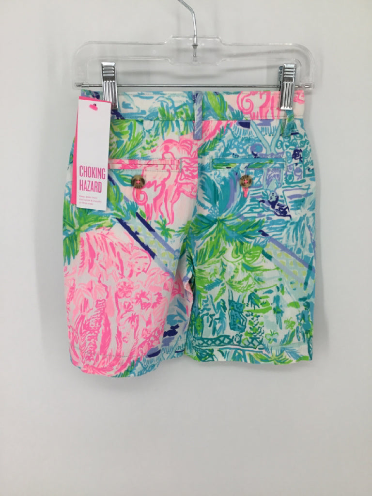 Lilly Pulitzer Child Size 2 Blue Print Shorts - boys