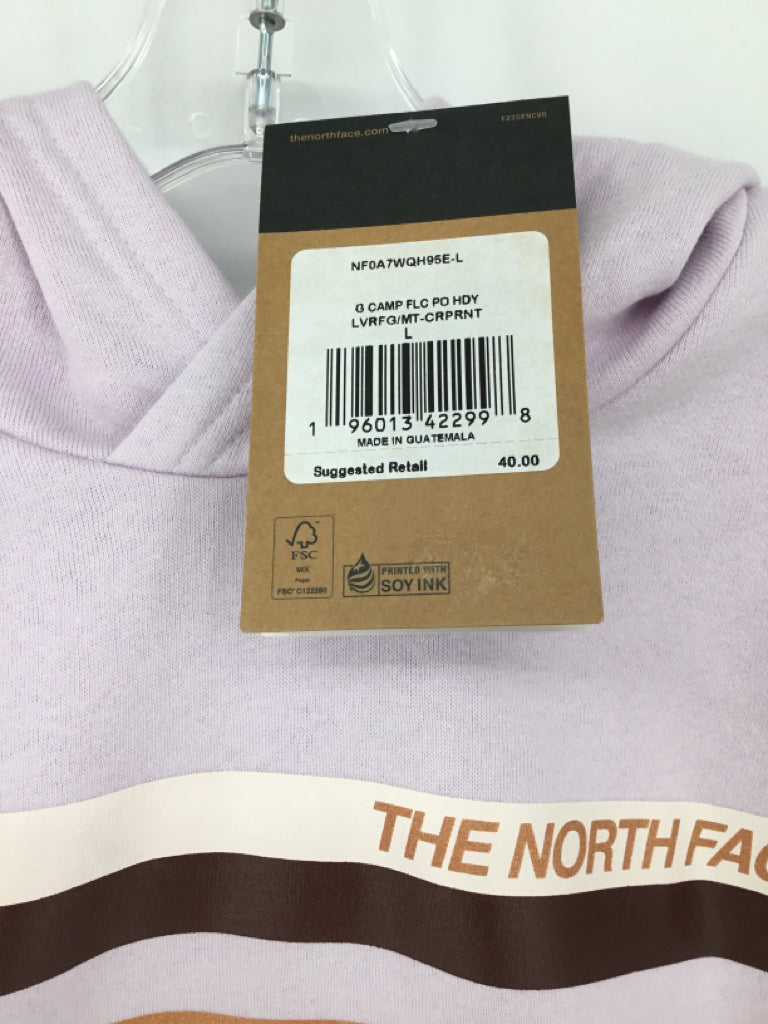 The North Face Child Size 12 Purple Sweatshirt - girls