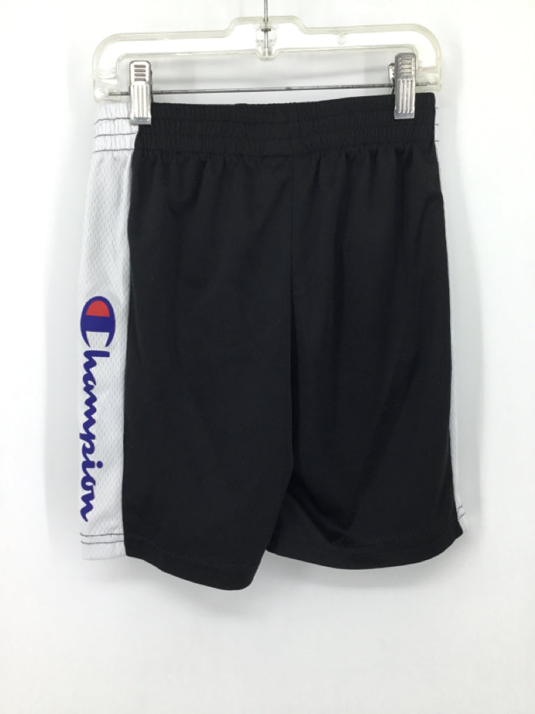 Champion Child Size 8 Black Solid Shorts - boys