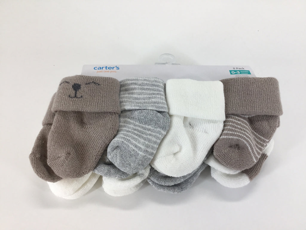 Carter's Socks - 8pk - 0-3mo