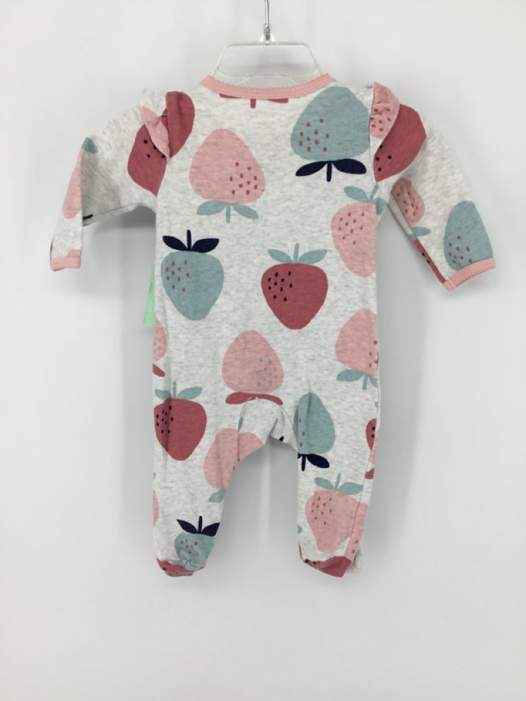 Carter's Child Size 3 Months Gray Sleepers