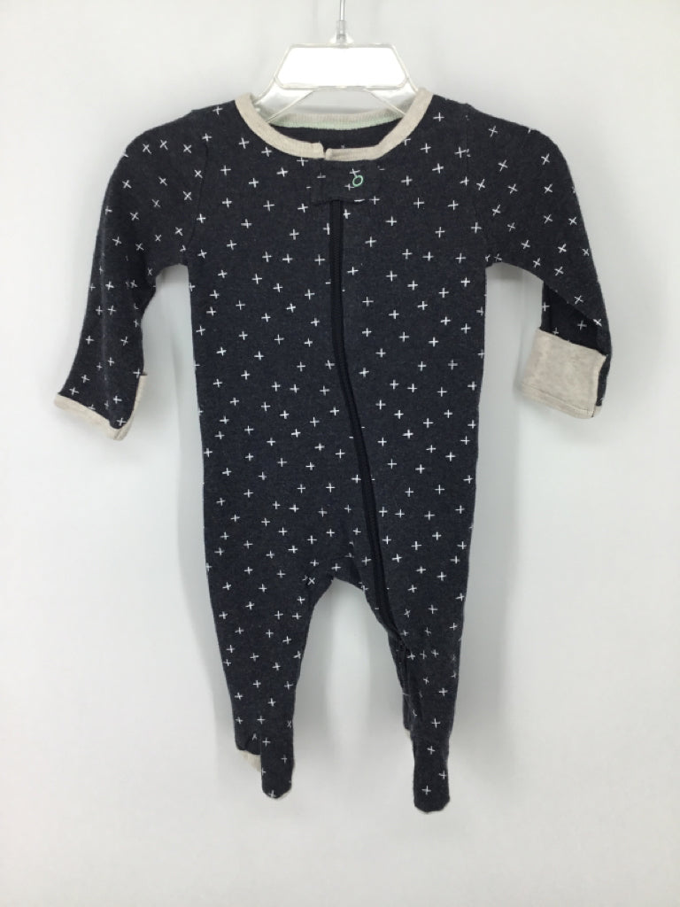 cloud island Child Size 0-3 Months Black Sleepers
