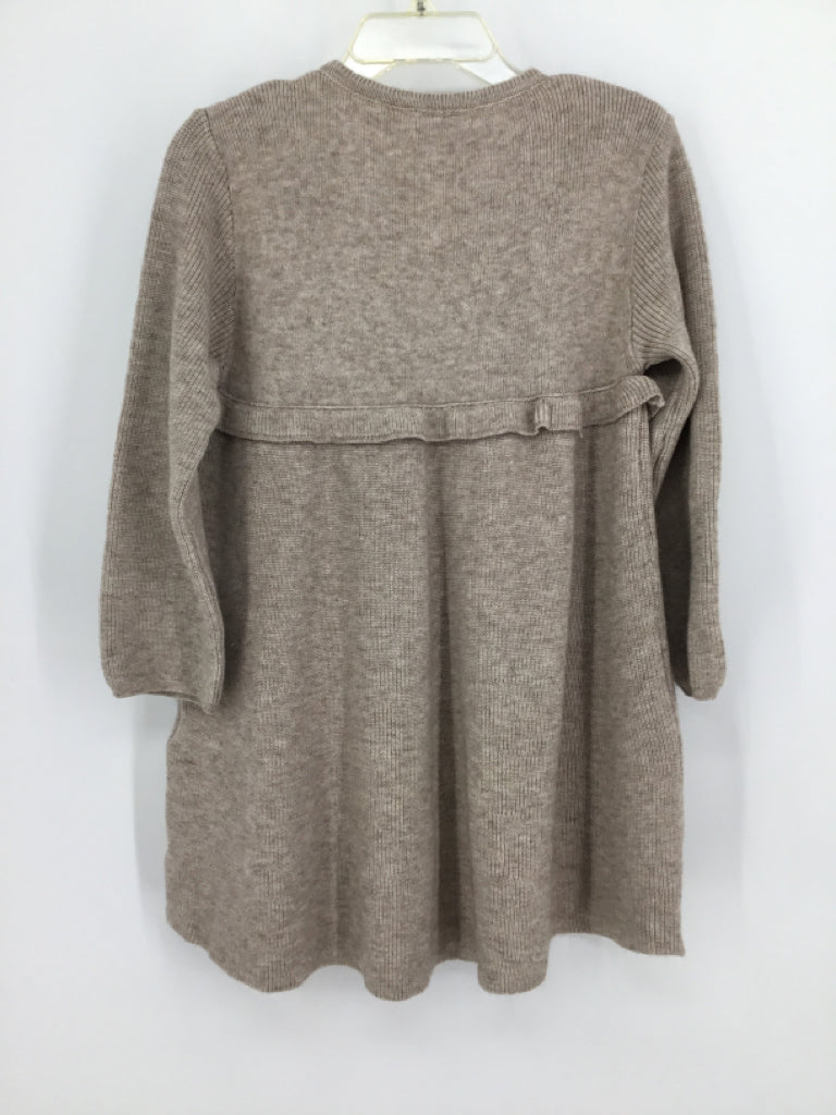 Zara Child Size 2 Tan Dress - girls