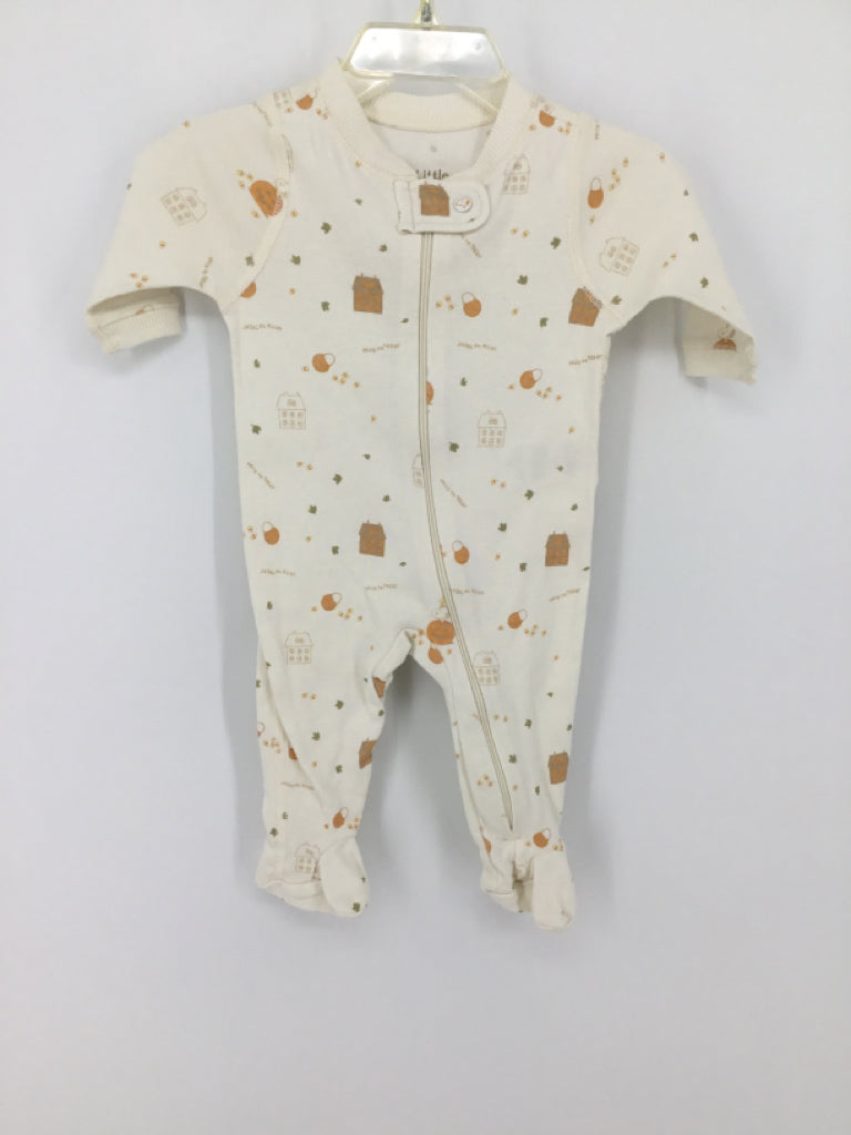 Little Snoopy Child Size Newborn Cream Halloween Sleeper