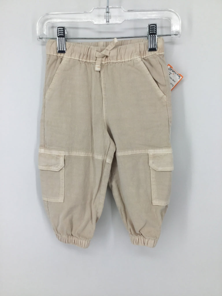 Cat & Jack Child Size 18 Months Tan Solid Pants - boys