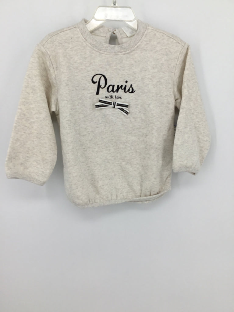 H & M Child Size 18 Months Tan Sweatshirt - girls