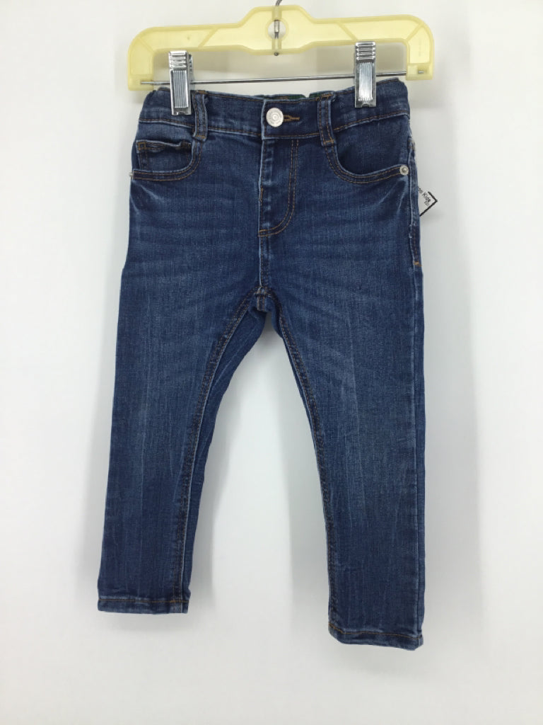Zara Child Size 18-24 Months Blue Jeans - girls