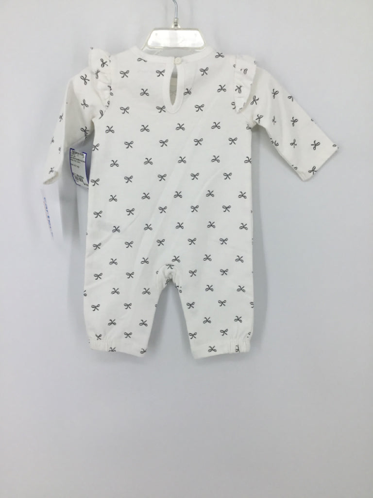 Just One You Made by Carters Child Size 3 Months White Outfit - girls