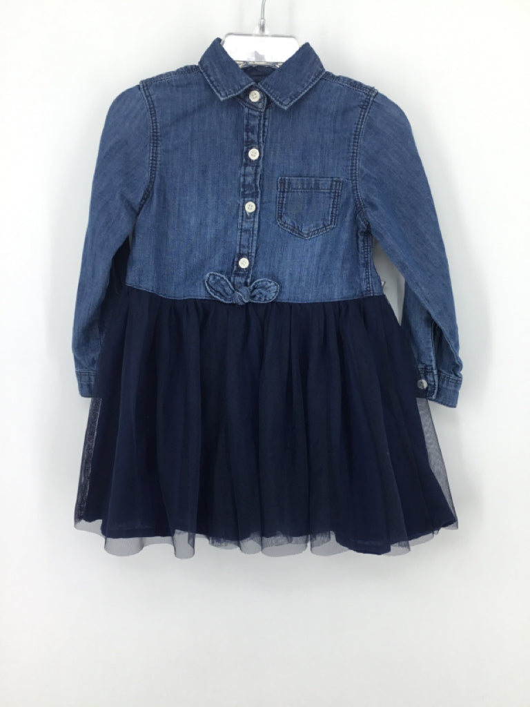OshKosh B'gosh Child Size 2 Blue Dress - girls