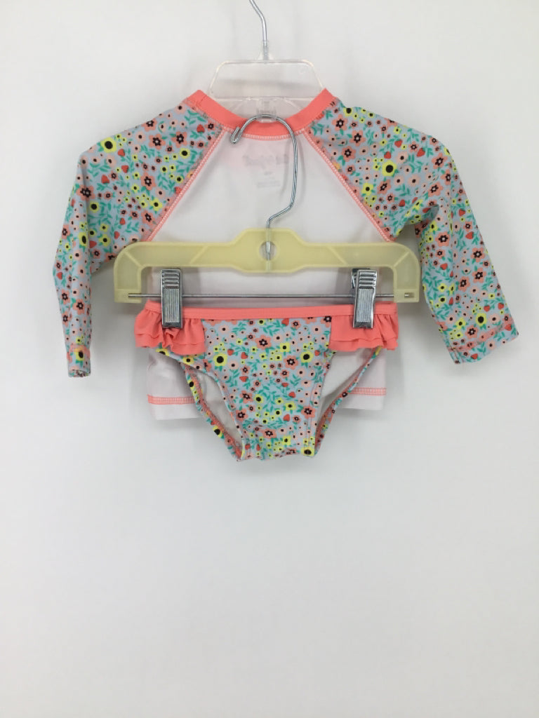 Cat & Jack Child Size 9 Months Multi-Color Swimwear - girls