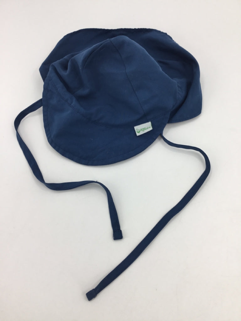 Green Sprouts Child Size 0-6 Months Blue Solid Hats - boys