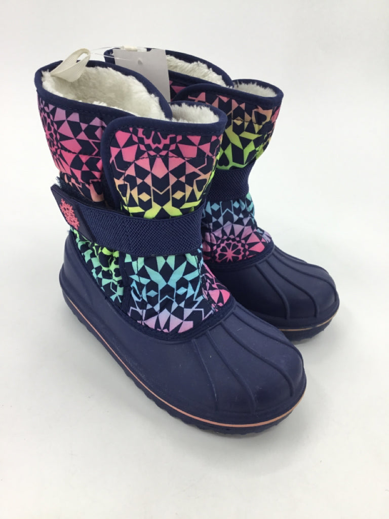 Childrens Place Child Size 13 Multi-Color Rain/Snow Boots
