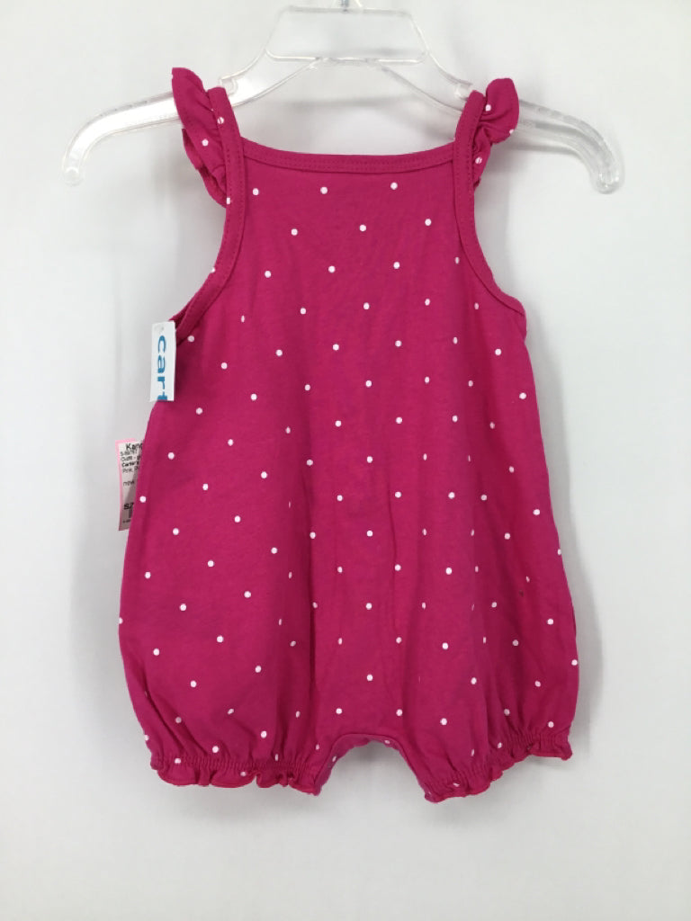 Carter's Child Size 3 Months Pink Outfit - girls
