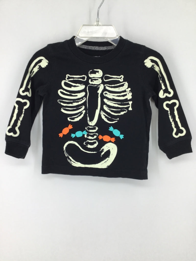 Carter's Child Size 12 Months Black Halloween T-Shirt