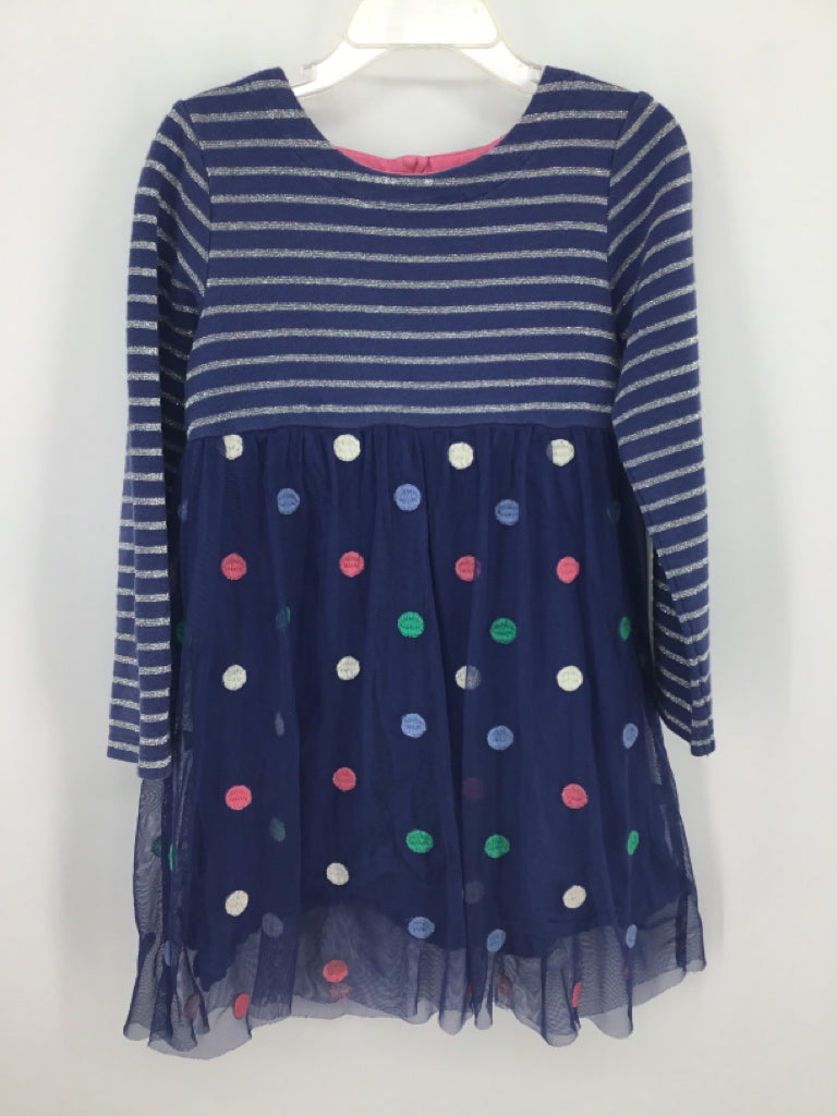 Mini Boden Child Size 4 Blue Dress - girls