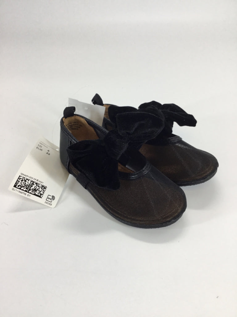 H & M Child Size 6 Toddler Black Dress Shoes