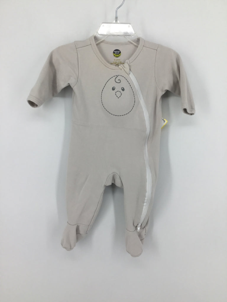 Nested Bean Child Size 3-6 Months Gray Sleepers