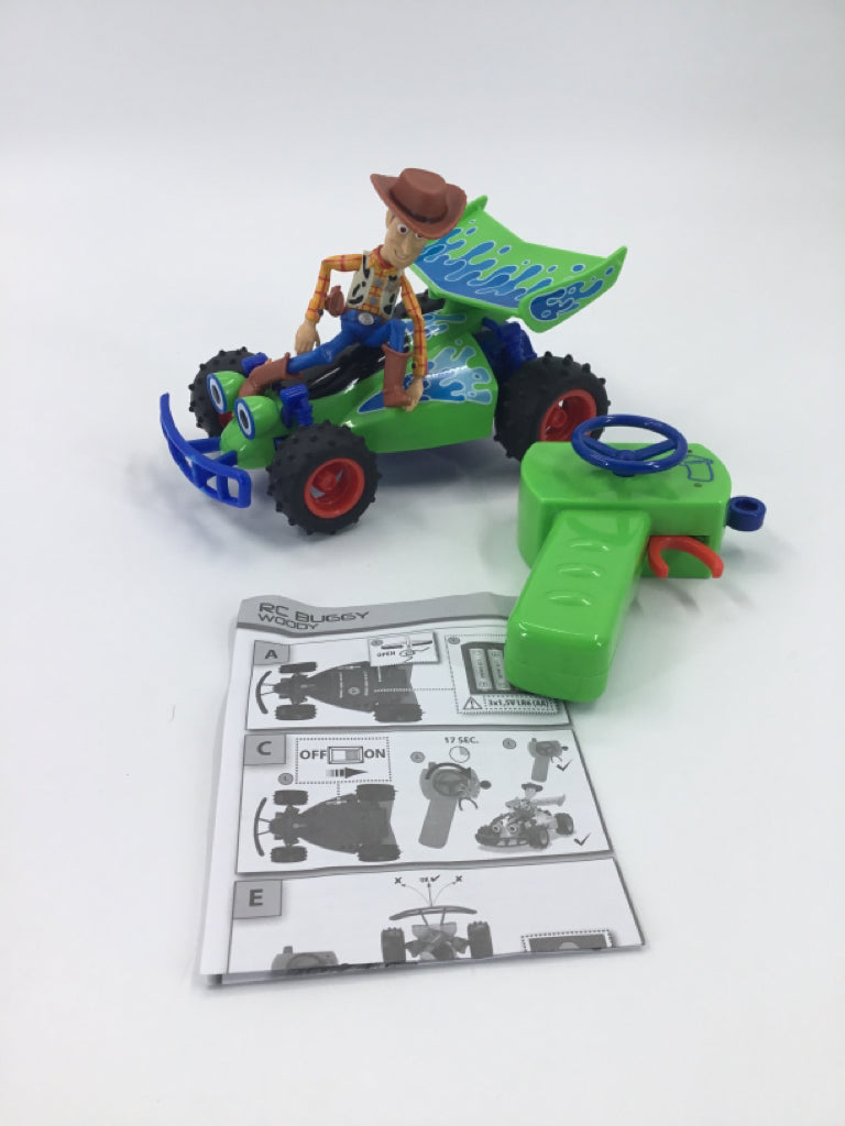 Disney Pixar Toy Story Remote Control RC Buggy and Woody