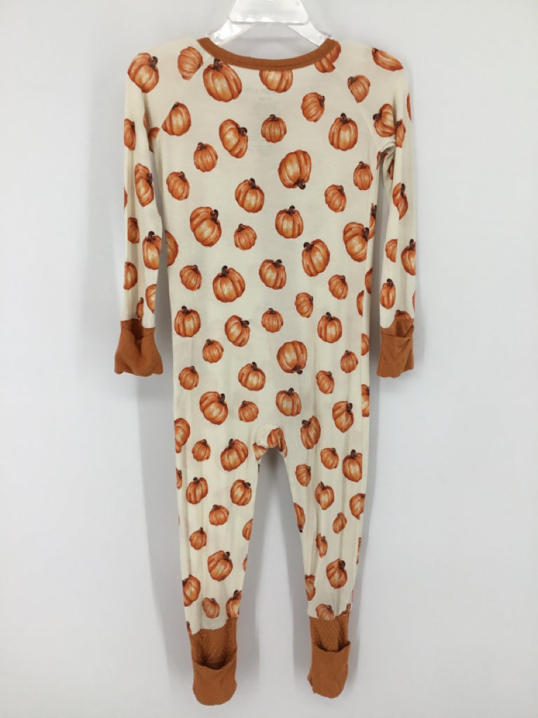 The Sleepy Sloth Child Size 18-24 Months Orange Halloween Outfit