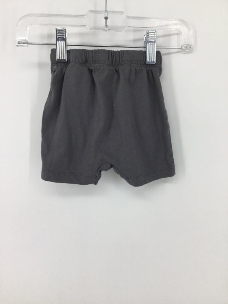 H & M Child Size 6 Months Gray Solid Shorts - boys