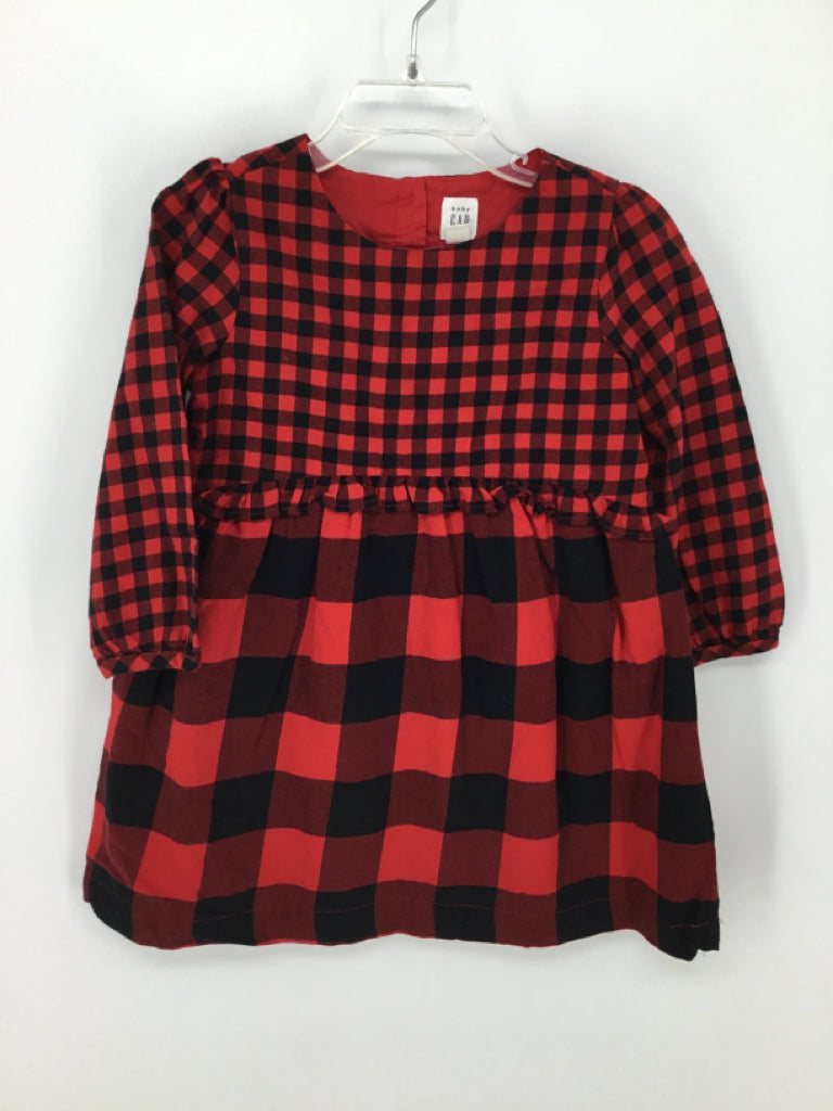 Baby Gap Child Size 4 Red Dress - girls
