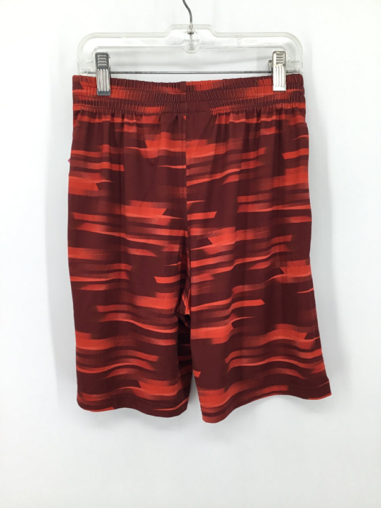 Lands' End Child Size 10 Red Print Shorts - boys