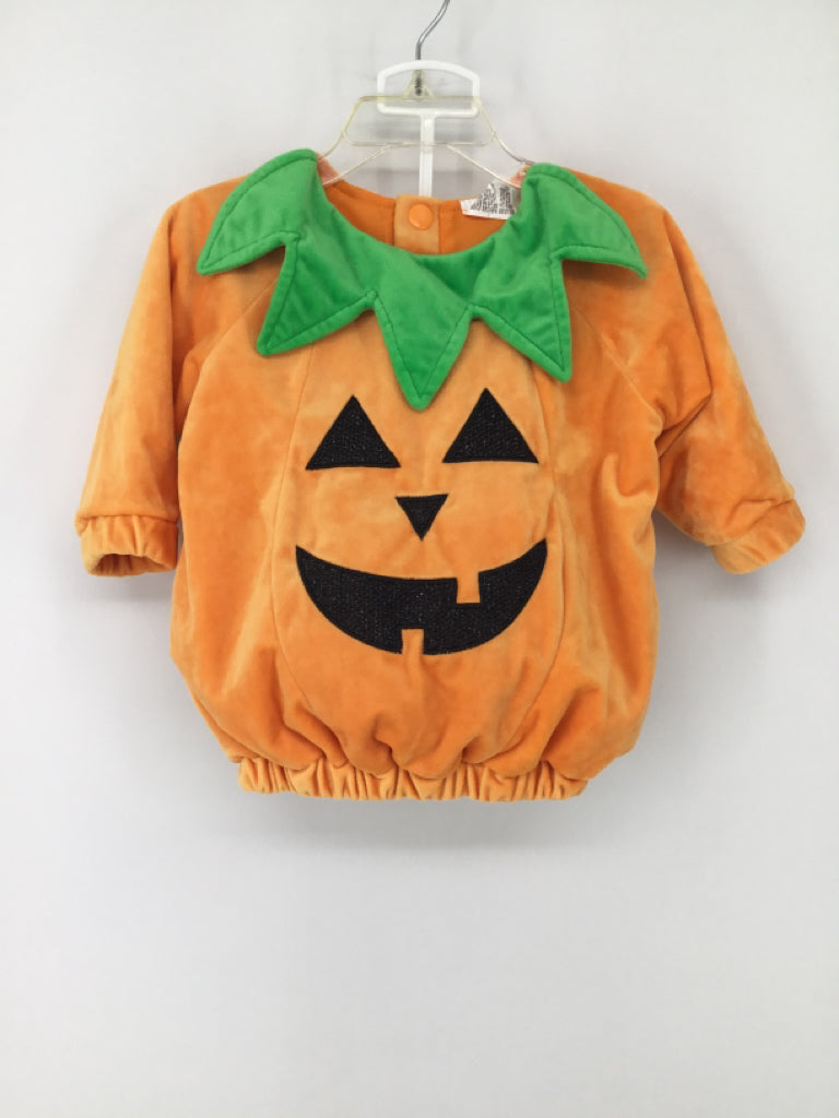 Target Child Size 0-6 Months Orange Jack-O-Lantern Halloween Costume