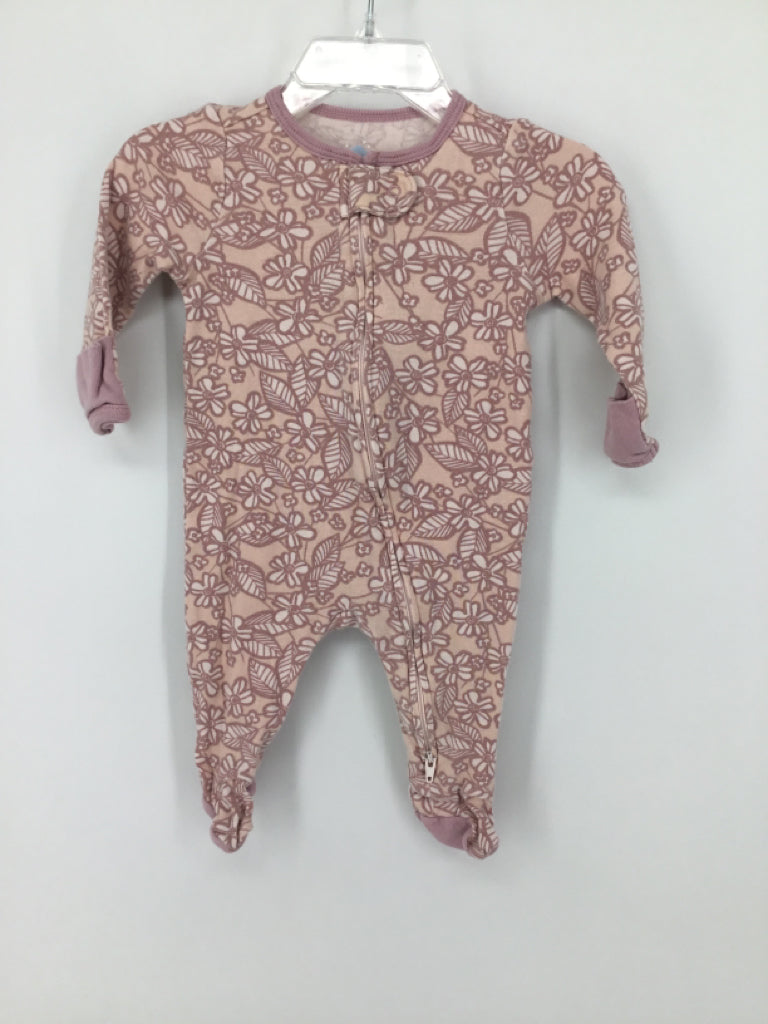 cloud island Child Size 0-3 Months Pink Print Pajamas - boys