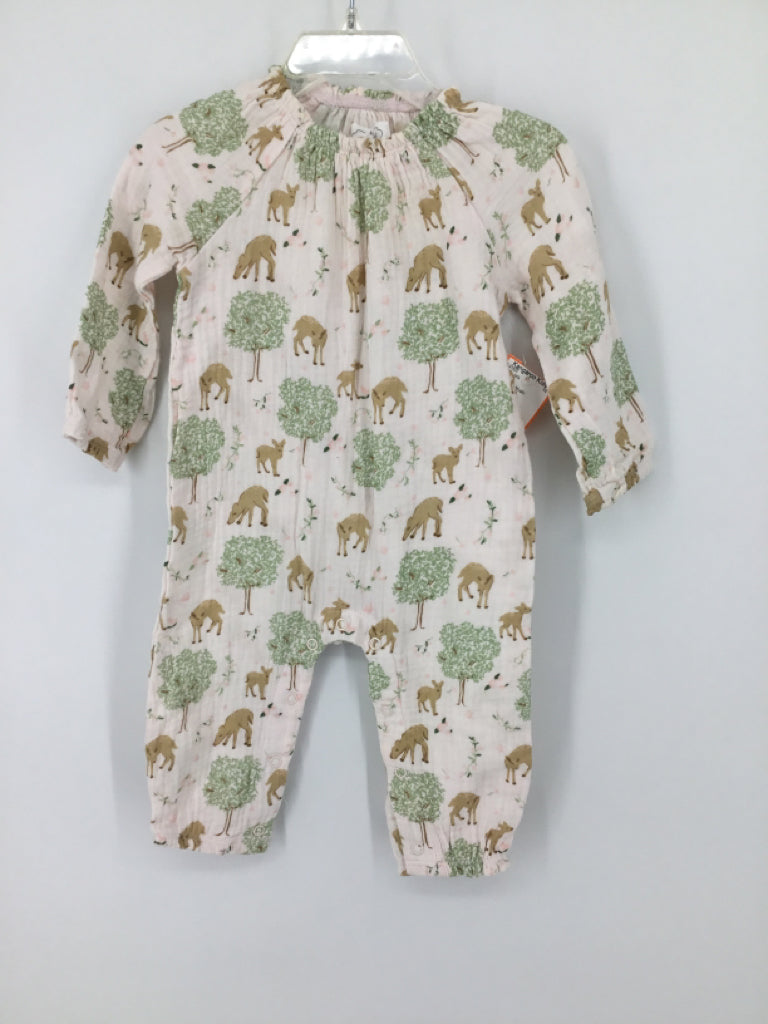 Mudpie Child Size 6-9 Months Pink Outfit - girls