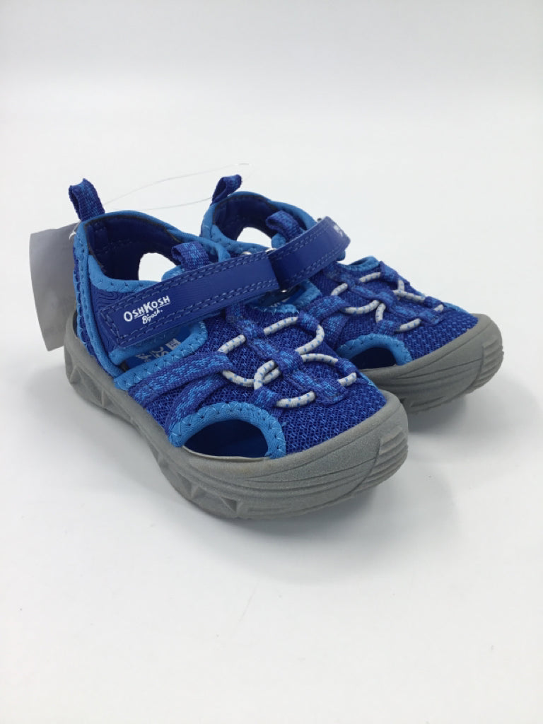 OshKosh B'gosh Child Size 7 Toddler Blue Sandals/Flip Flops