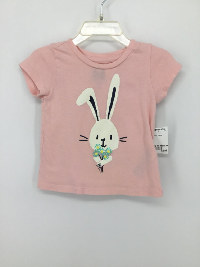 Gap Child Size 12-18 Months Pink Easter T-Shirt