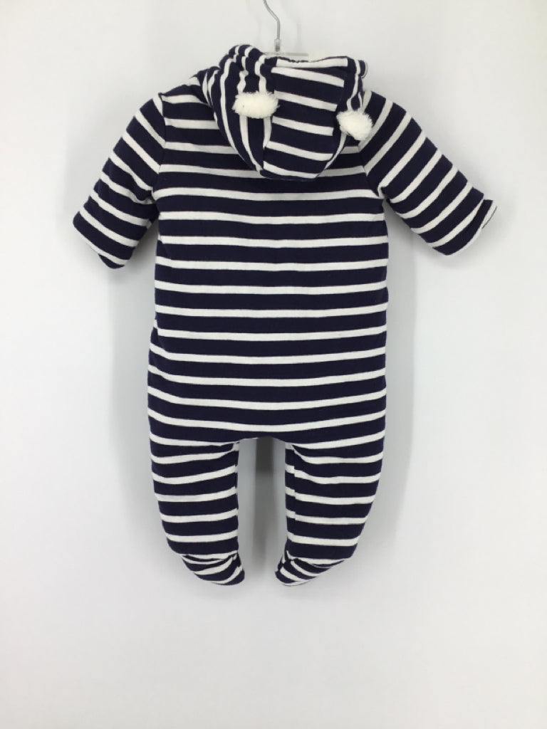 Baby Gap Child Size 3-6 Months Navy Stripe Outerwear - boys