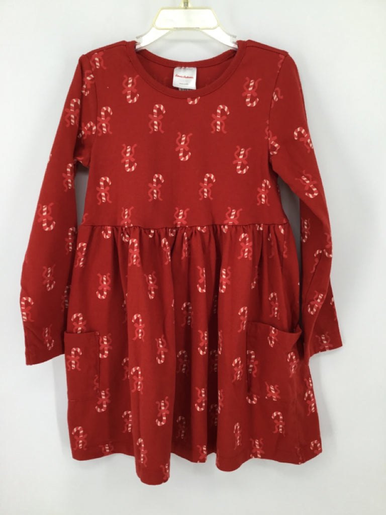 Hanna Andersson Child Size 6 Red Christmas Dress