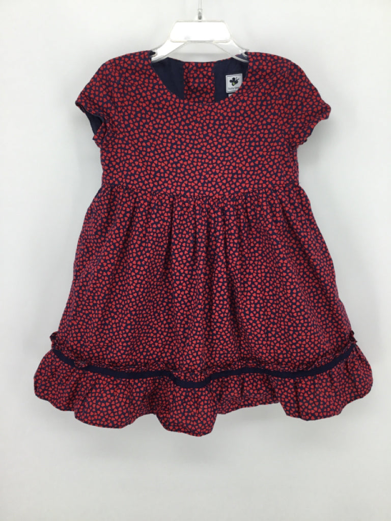 Busy Bees Child Size 4 Red Dress - girls