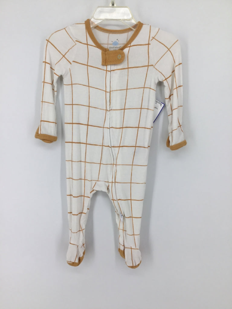 cloud island Child Size 0-3 Months Tan Sleepers