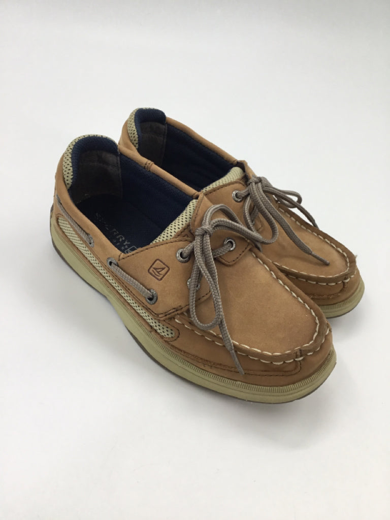 Sperry Child Size 1.5 Youth Brown Dress Shoes