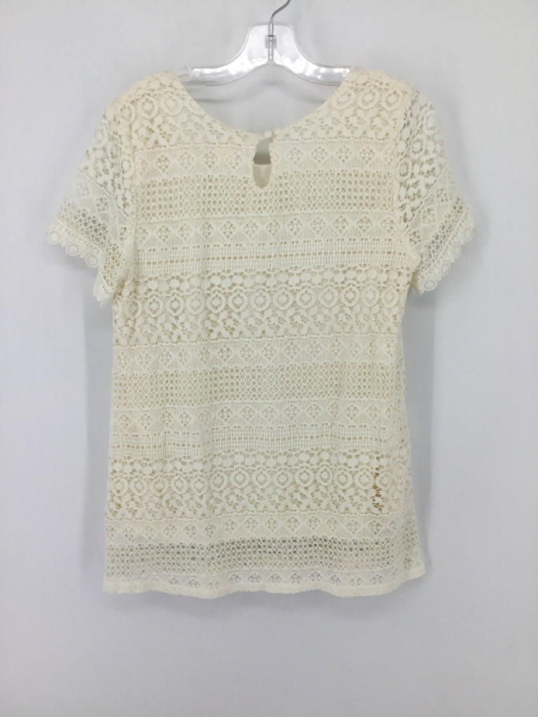 Self Esteem Child Size 8 Cream Shirt - girls