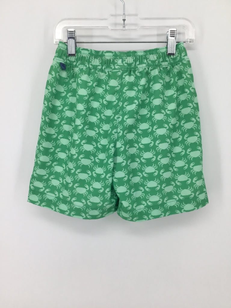 Crewcuts Child Size 6 Green Print Swimwear - boys