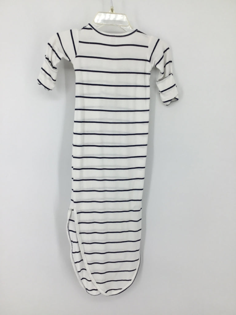 Lou Lou Child Size Newborn White Sleepers