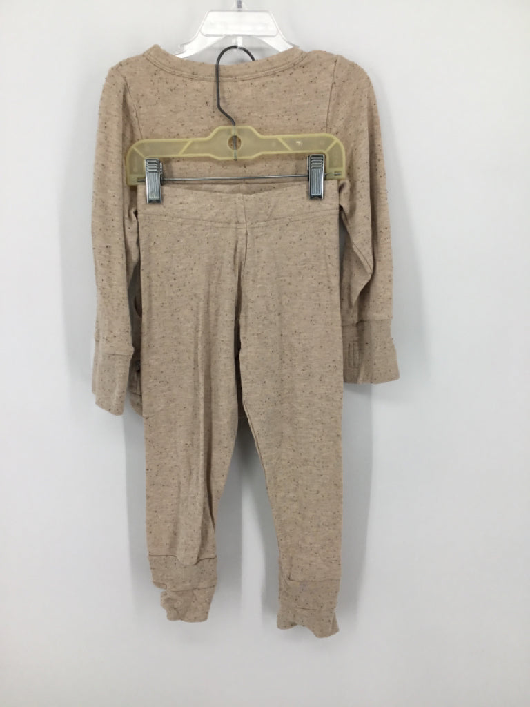 Goumi Child Size 5 Tan Speckled Outfit - boys