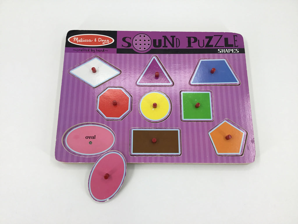 Melissa & Doug Sound Puzzle - Shapes
