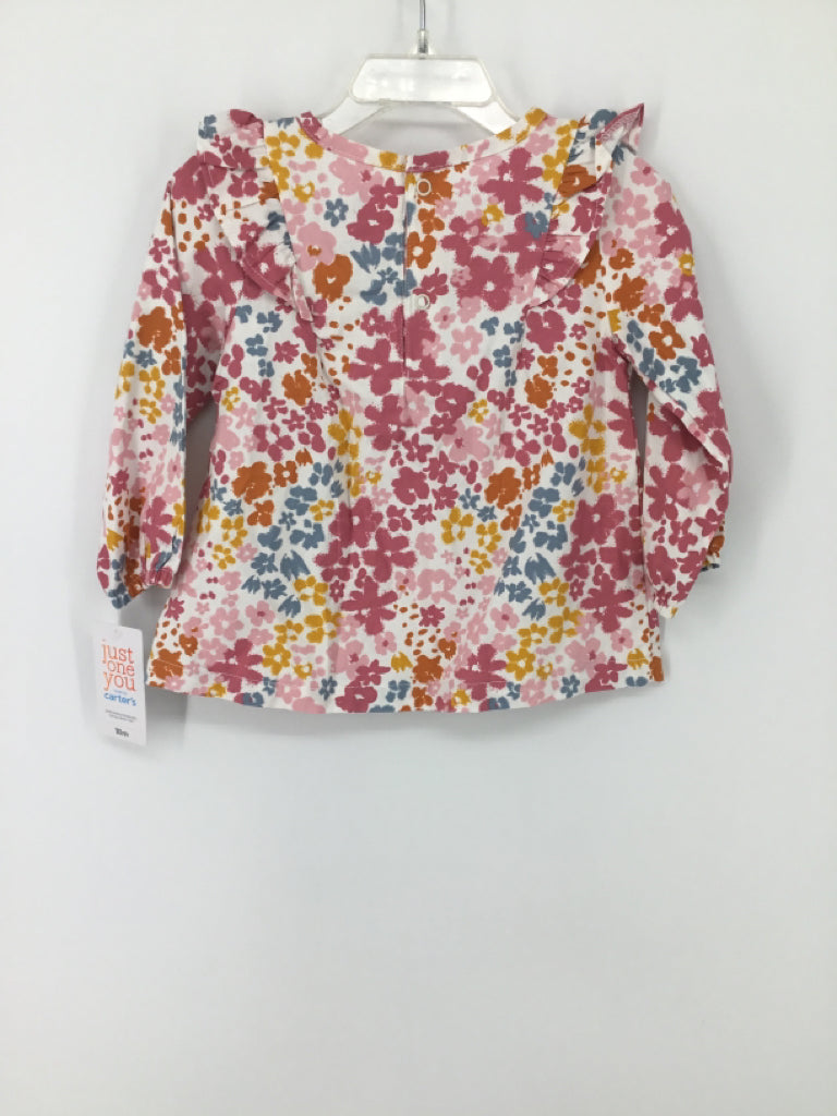 Just One You Made by Carters Child Size 18 Months Pink Shirt - girls