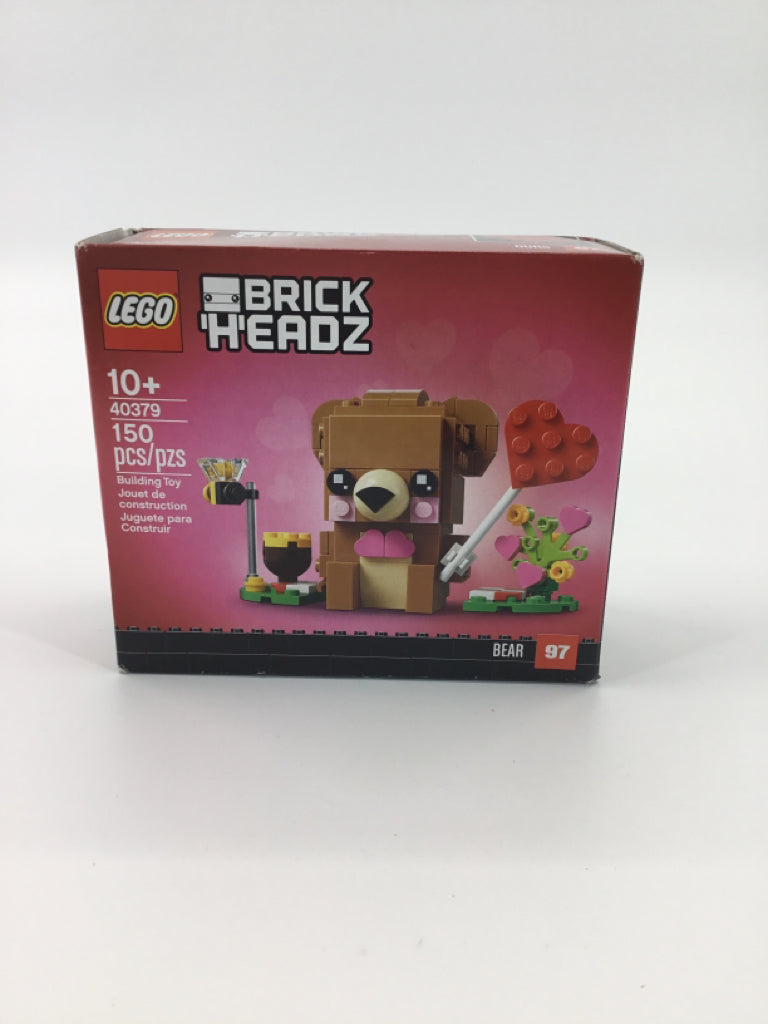 Lego Brick Headz Valentine's Bear Set 40379