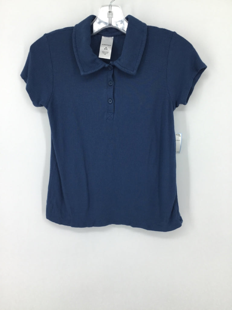 Nordstrom Child Size 8 Blue Shirt - girls